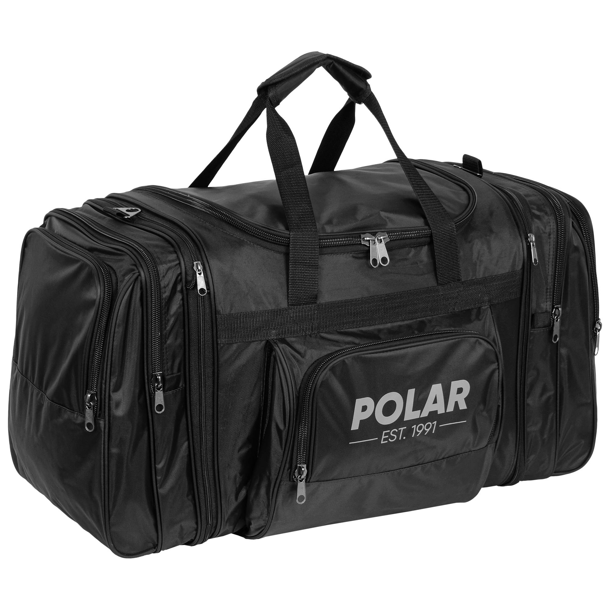 Дорожная сумка мужская Polar 6072с черная 81 x 40 x 32 см - купить в Москве, цены на Мегамаркет | 100059196628