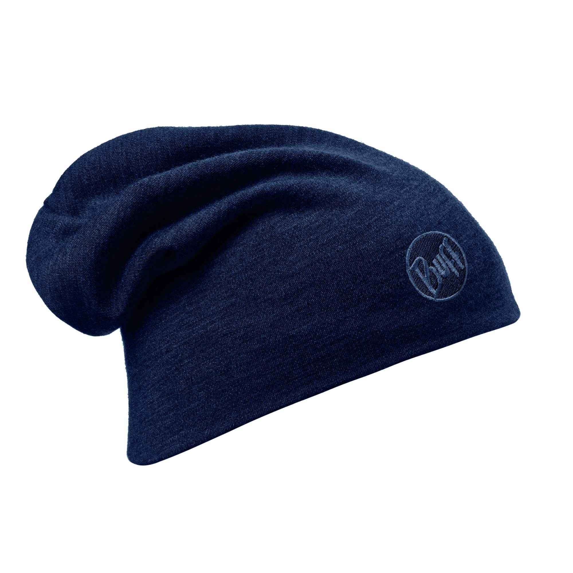 Шапка-бини унисекс Buff Heavyweight Merino Wool Hat solid denim, one size