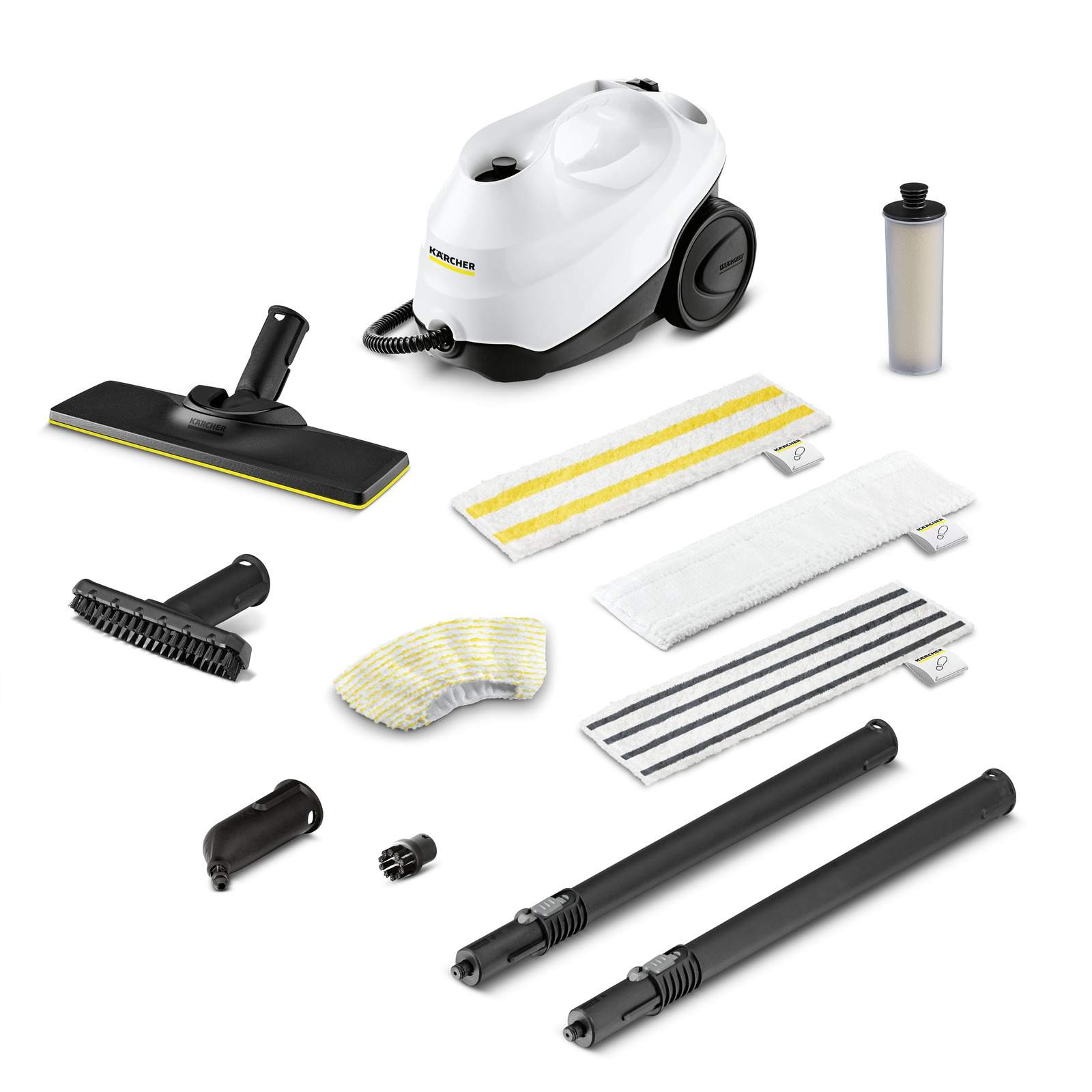 Пароочиститель Karcher SC 3 EasyFix Anniversary Edition белый – купить в Москве, цены в интернет-магазинах на Мегамаркет