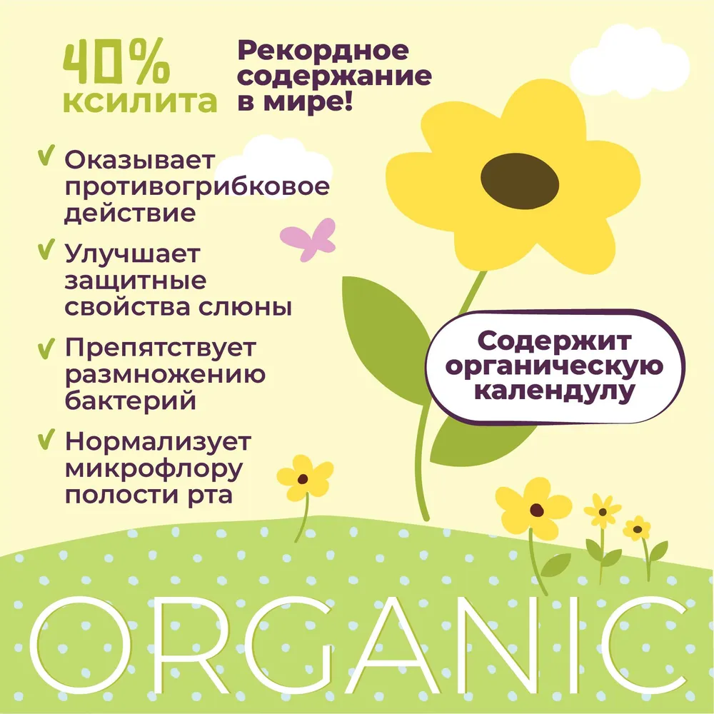 Джек энд Джилл Паста зубная органическая Жевательная резинка 50г – купить в  Москве, цены в интернет-магазинах на Мегамаркет