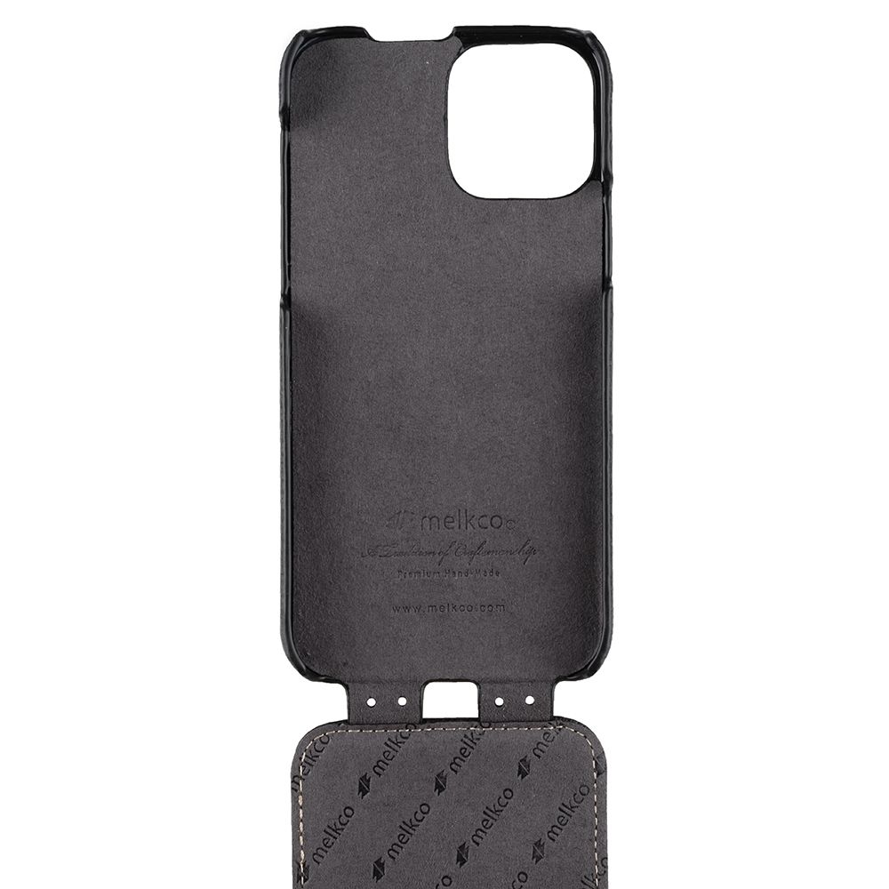 Кожаный чехол флип Melkco для Apple iPhone 12 mini (5.4