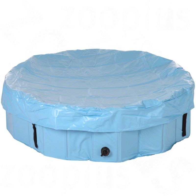 Крышка для бассейна для собак TRIXIE, светло-голубая, диаметр 80 см