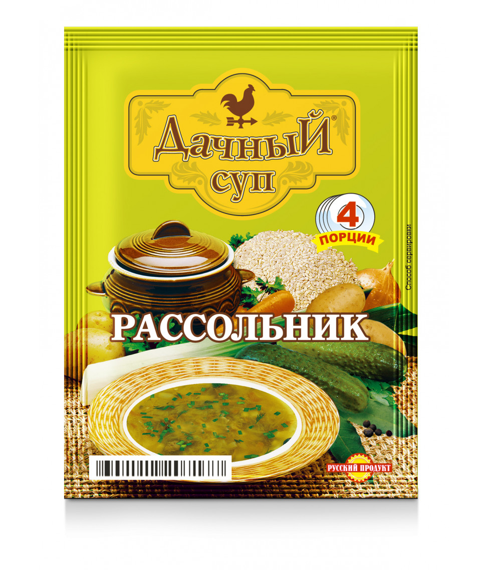 Суп дачный микс Русский продукт 8 видов по 3 шт 50-65 г – характеристики на  Мегамаркет