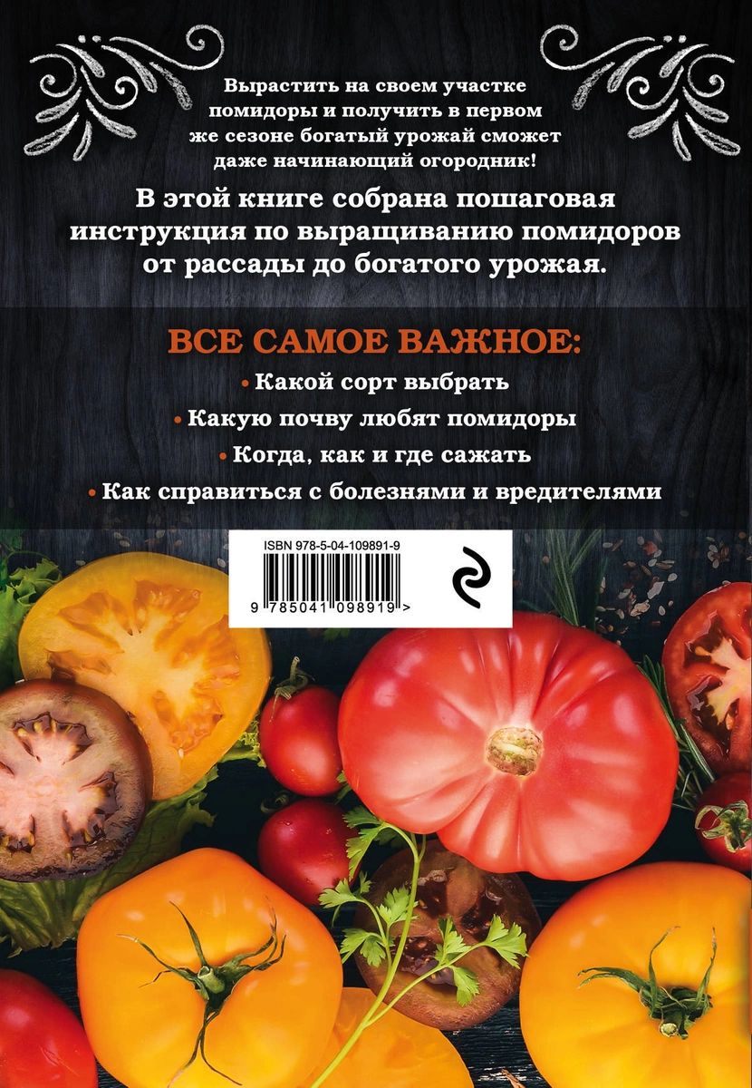 Книга Помидоры. Богатый урожай без ошибок - купить дома и досуга в  интернет-магазинах, цены на Мегамаркет |