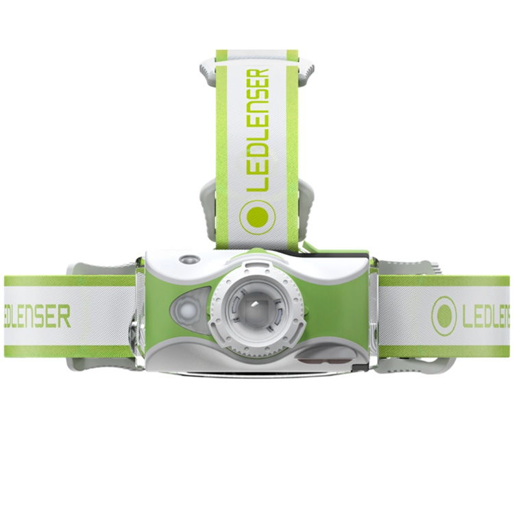 Фонарь налобный LED Lenser MH7 - Зелено-Белый (500991)