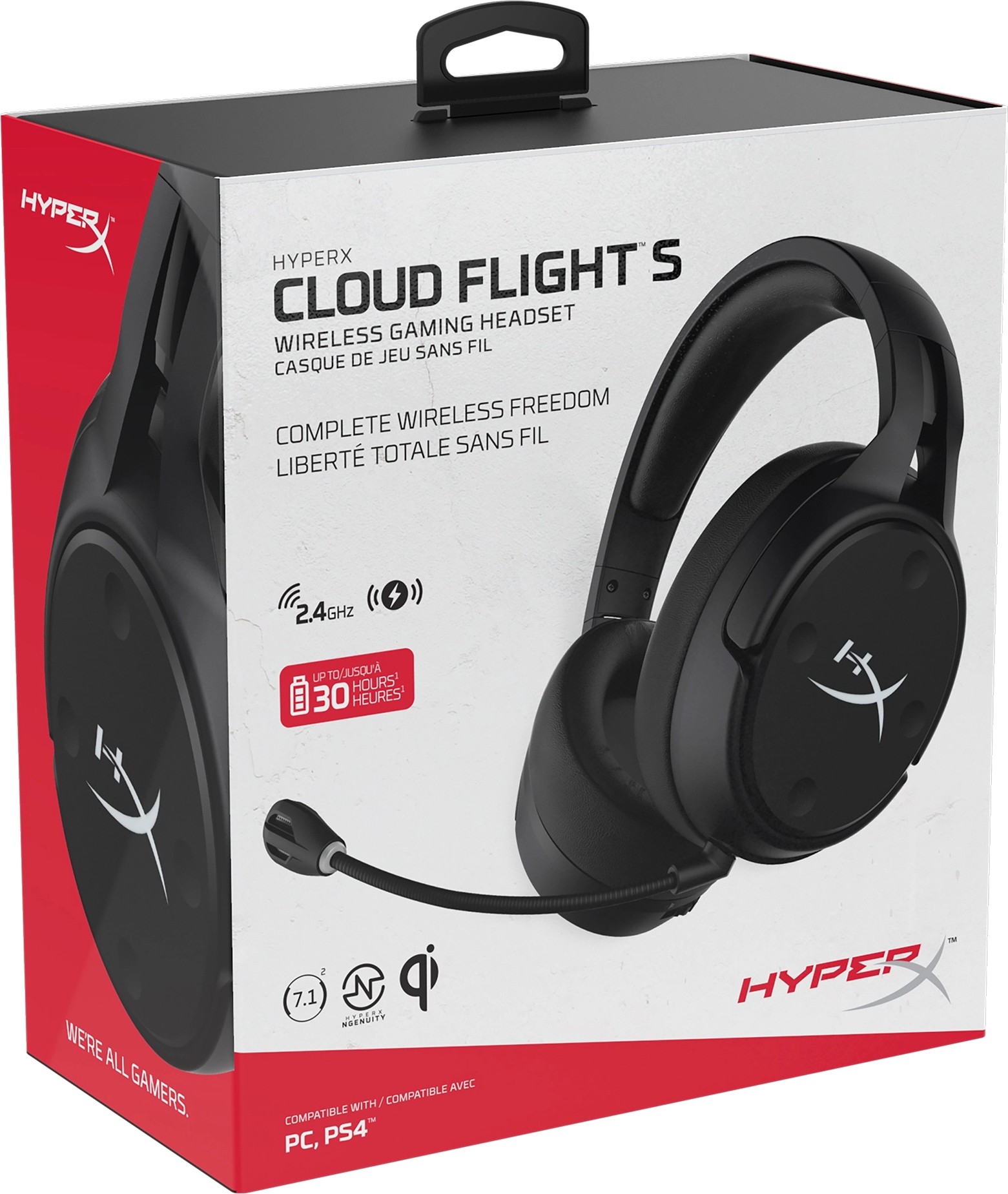 Игровая гарнитура HyperX Cloud Flight S Black