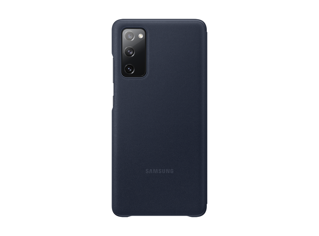 Чехол Samsung Smart ClearView Cover для Galaxy S20 FE Dark Blue (EF-ZG780CNEGRU)