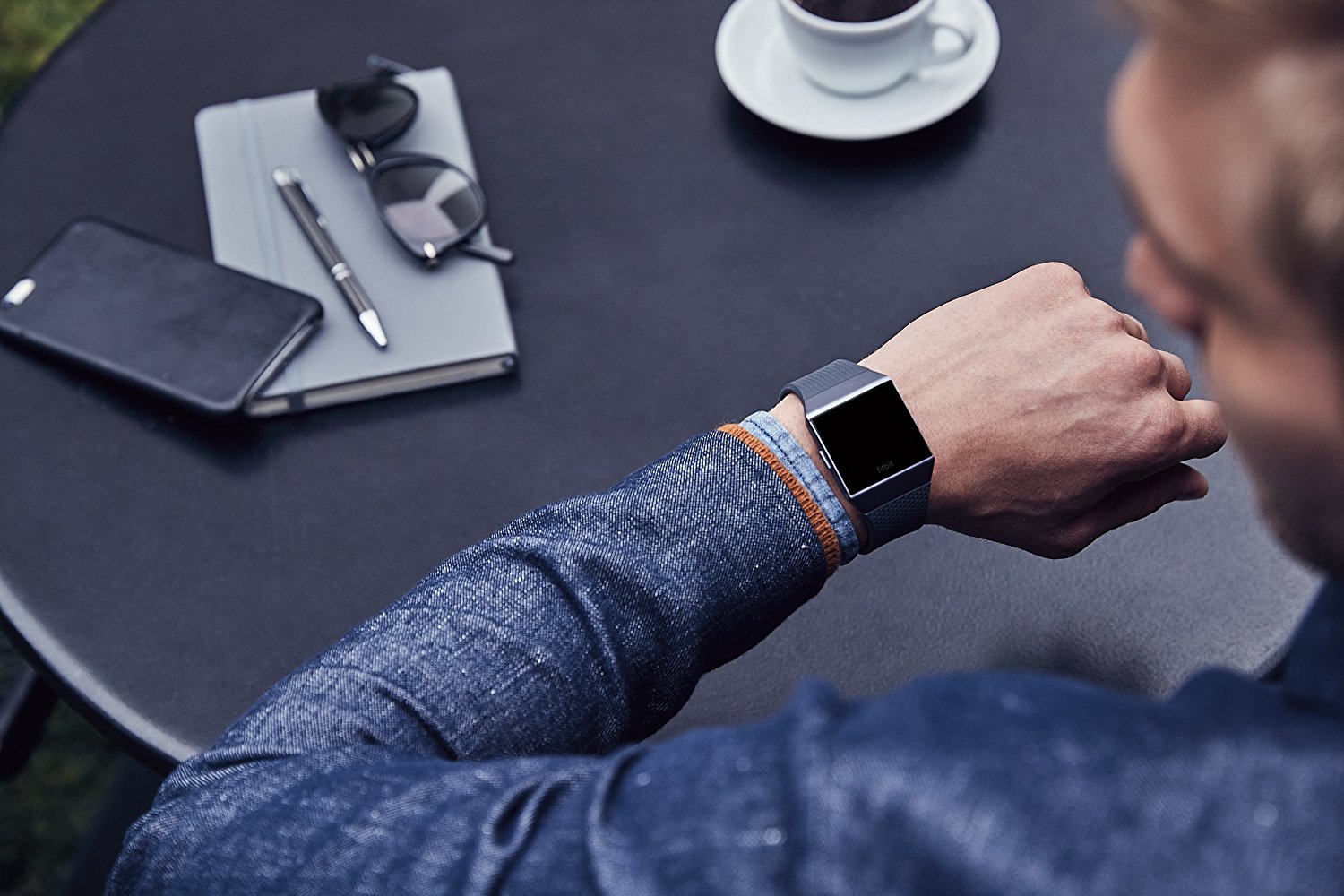 Ionic charcoal smoke gray fitbit on sale