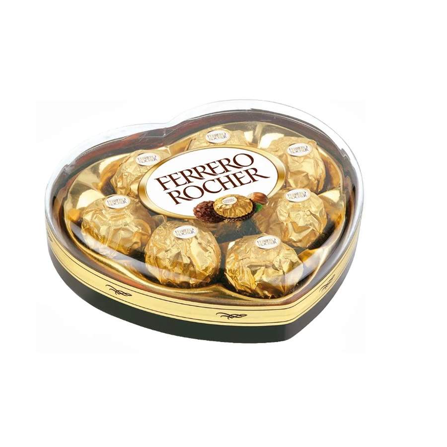 Набор Ferrero rocher молочный шоколад с начинкой из крема и лесного ореха 100 г