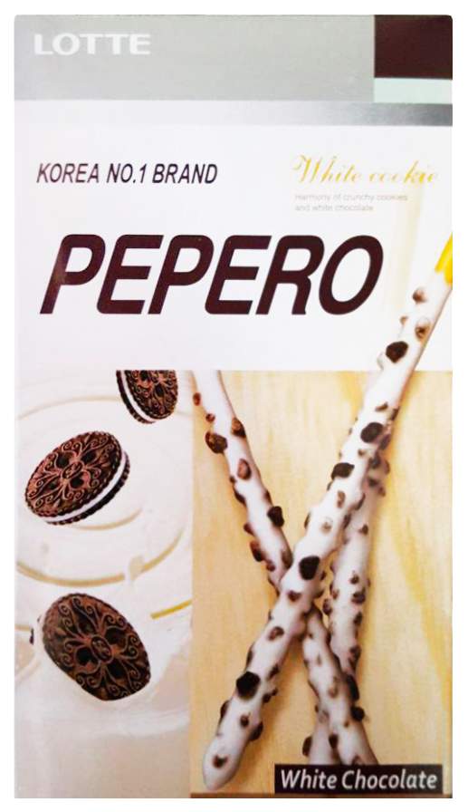 Соломка Pepero белое печенье в молочном шоколаде 32 г