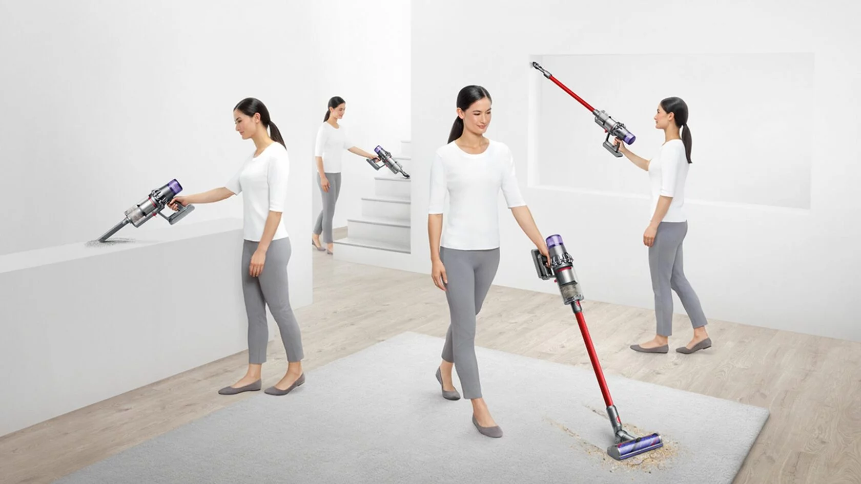 Вертикальный пылесос Dyson V11 Fluffy Extra Red - отзывы покупателей на  маркетплейсе Мегамаркет | Артикул: 600009117819