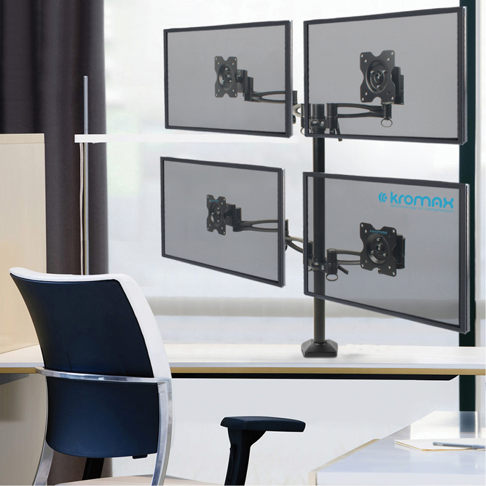 Кронштейн для монитора Kromax OFFICE-4 15"-32" до 4х8 кг - купить в ...