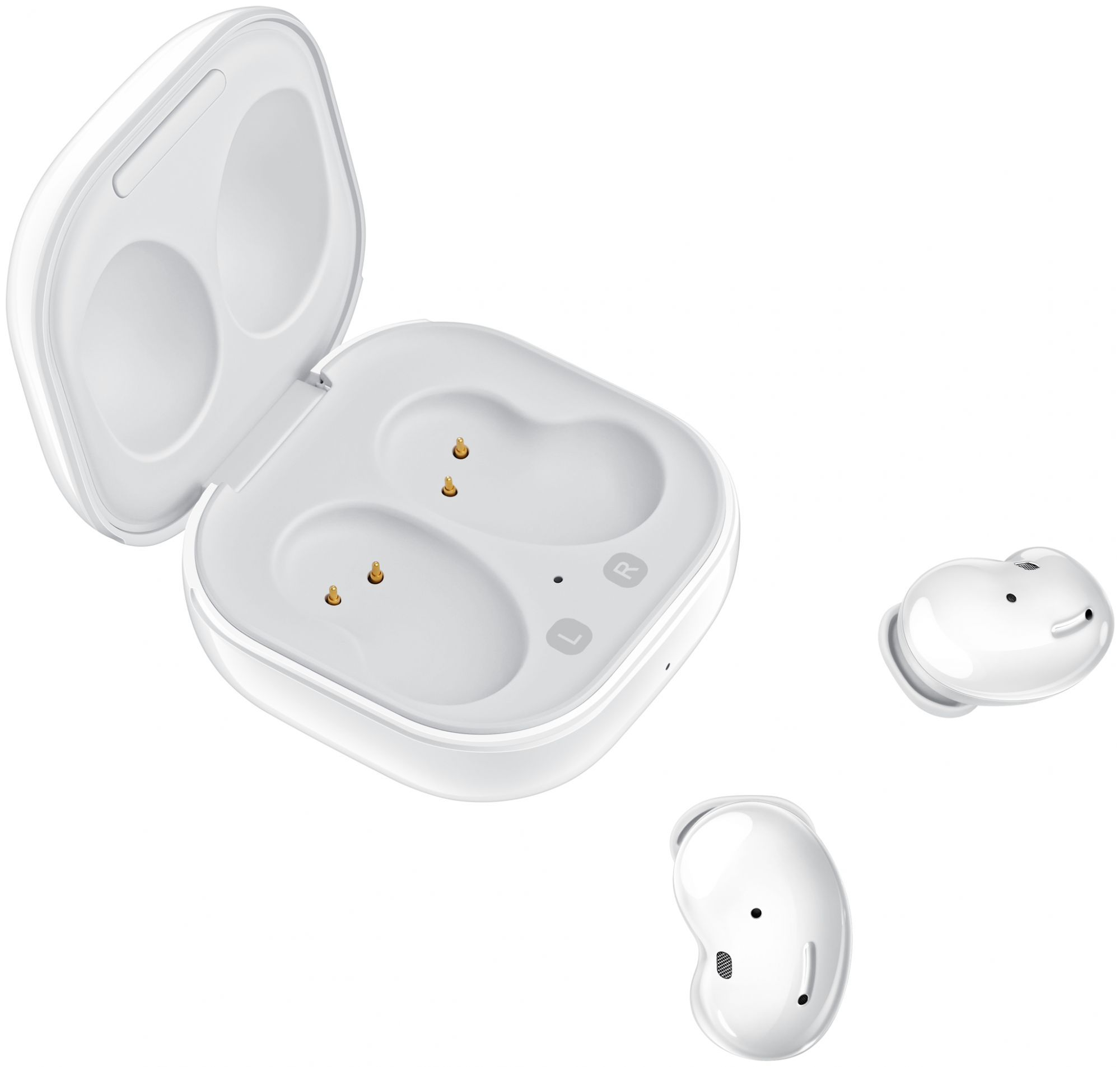 Samsung buds pro белые. TWS Samsung Galaxy Buds. Наушники Samsung Galaxy Buds Live SM-r180. Samsung Galaxy Buds Live белый. Беспроводные наушники Samsung Galaxy Buds Live, белый.