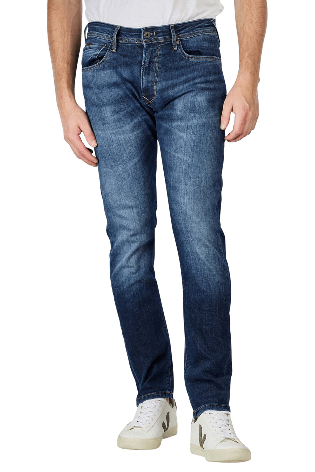 Джинсы мужские Pepe Jeans PM206326DN7 синие 33/34 - купить в Москве, цены на Мегамаркет | 100067367005