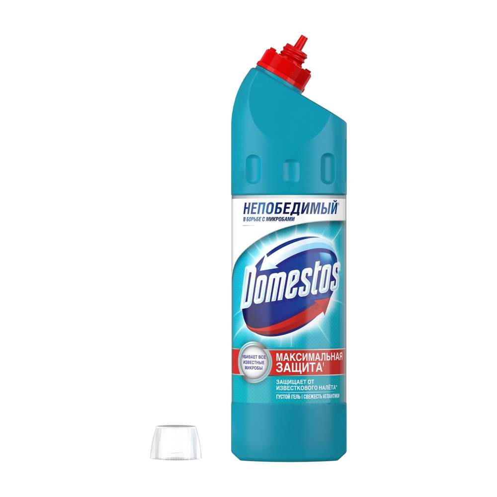 Универсальное cредство Domestos Свежесть Атлантики 750 мл - отзывы  покупателей на Мегамаркет | 600000416912