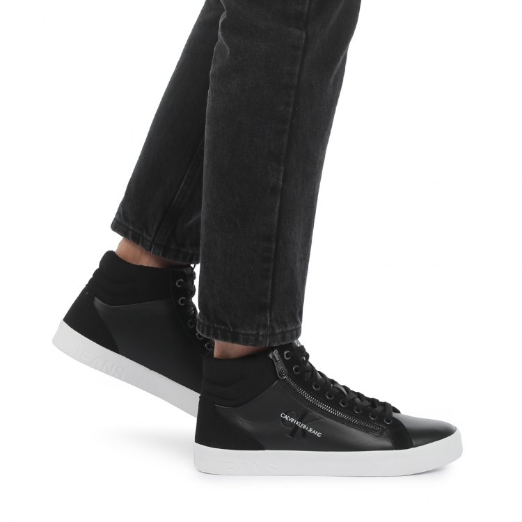 Кеды мужские Calvin Klein Jeans YM0YM00229 черные 45 EU