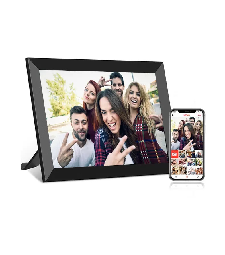 Цифровая фоторамка FRAMEO Smart Wi-Fi Photo Frame 10.1 Black, купить в Москве, цены в интернет-магазинах на Мегамаркет