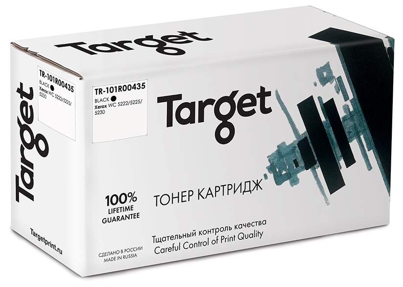 Фотобарабан Target TR-101R00435, черный, совместимый