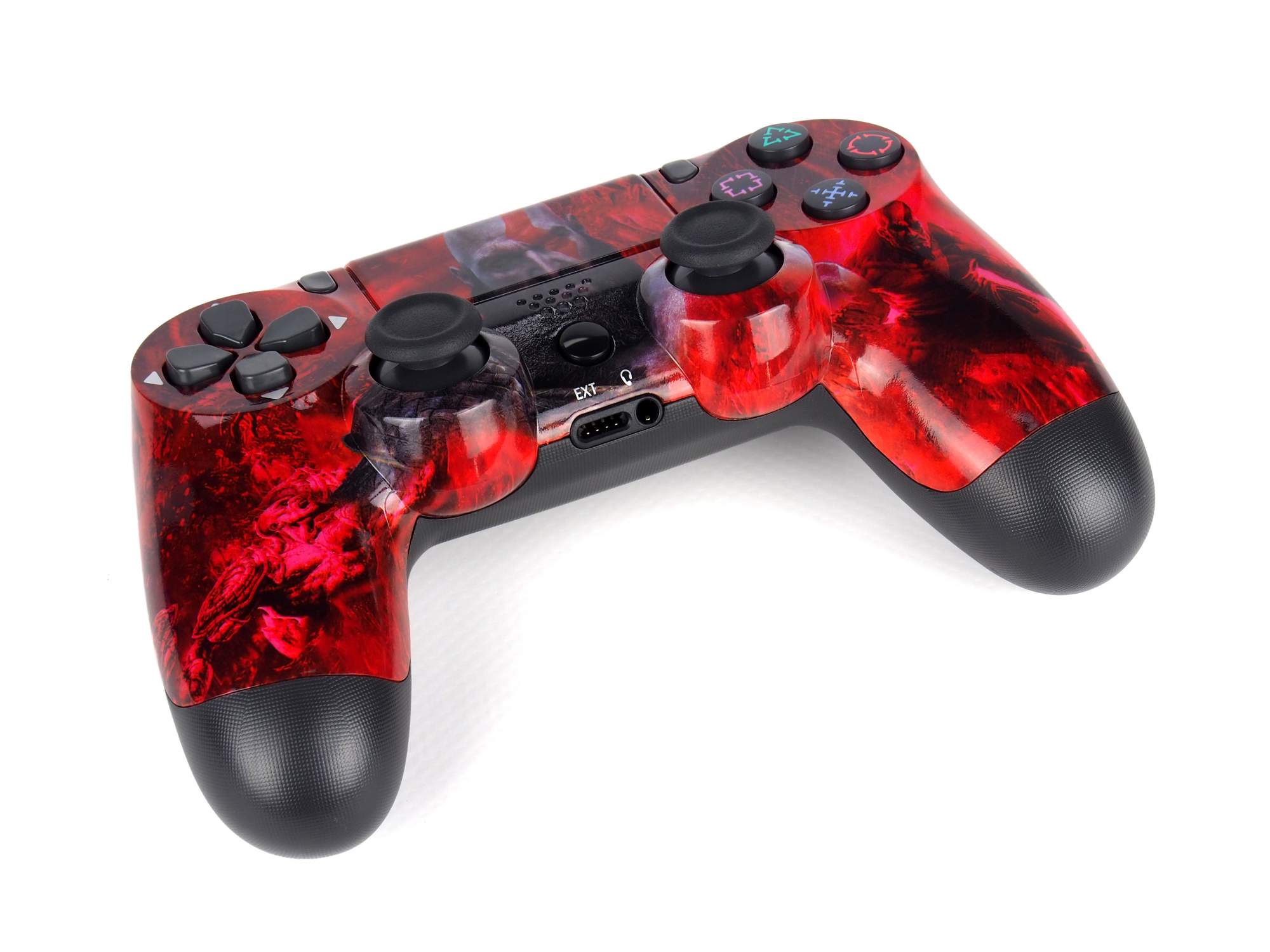 Геймпад (джойстик) DualShock 4 для Playstation 4 PS4, PC God of War красный  - отзывы покупателей на Мегамаркет