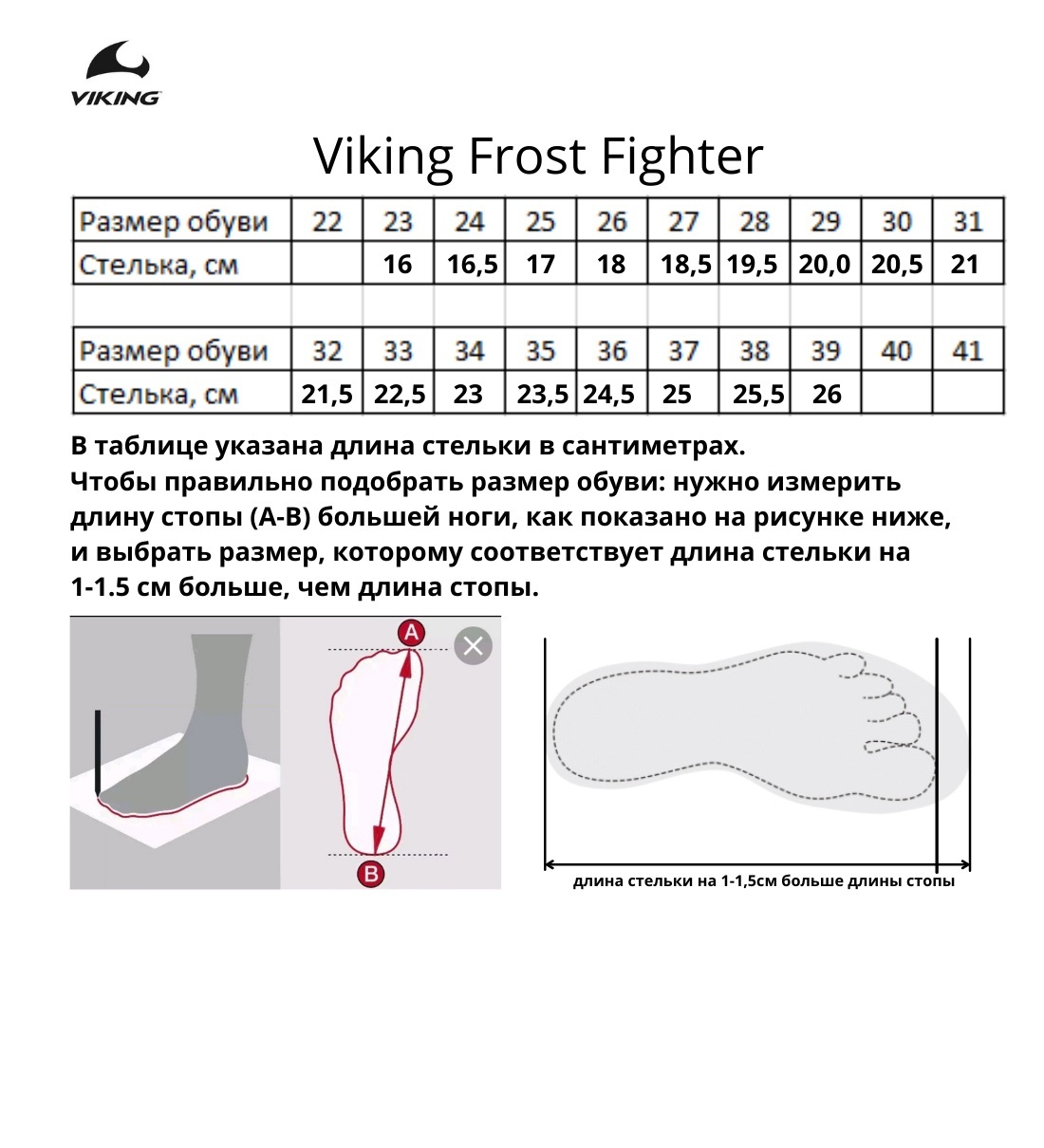 Полиуретановые сапоги Viking FROST FIGHTER 24150-00203, размер 31