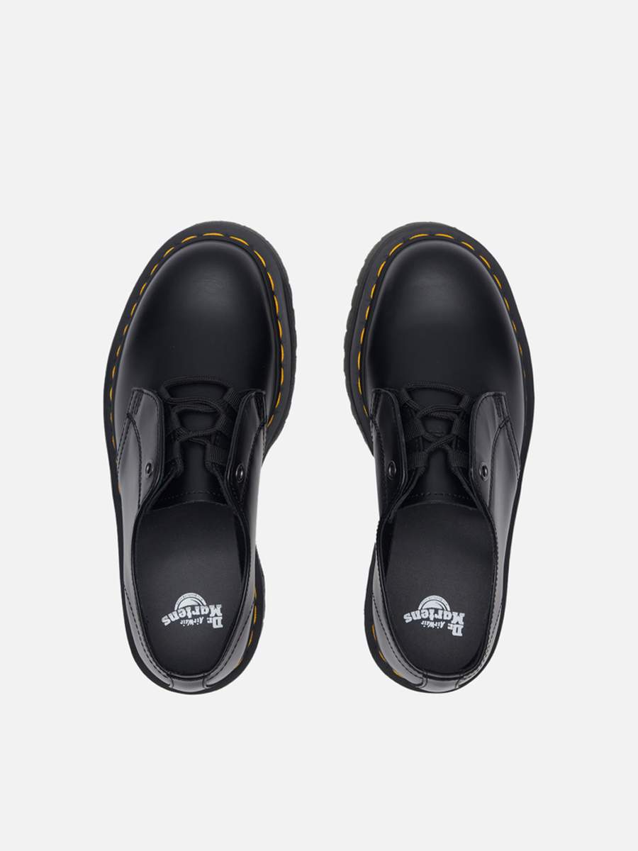 Полуботинки женские Dr. Martens Jarrick Lo Platform Smooth Leather черные  40 EU - купить в Москве, цены на СберМегаМаркет