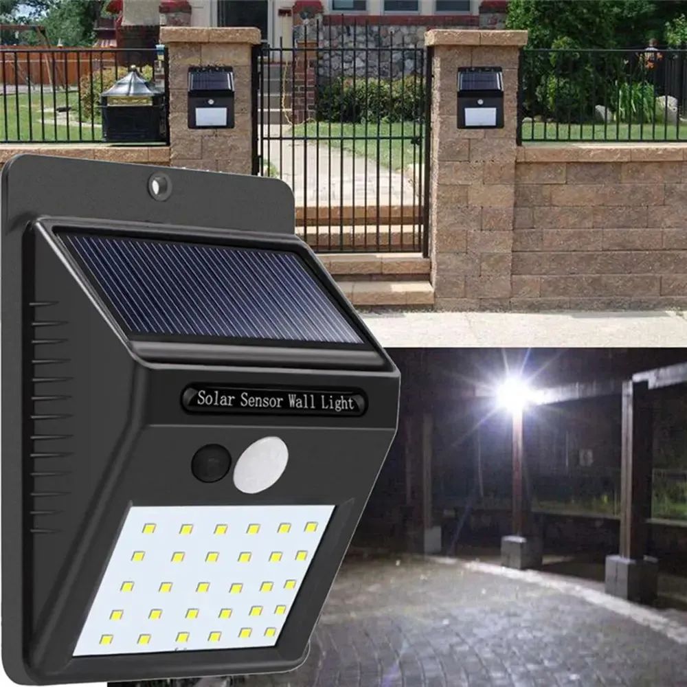 Уличный светодиодный фонарь на солнечной батареи, Solar Lamp, 30 SMD LED -  купить в Москве, цены на Мегамаркет | 600010918926