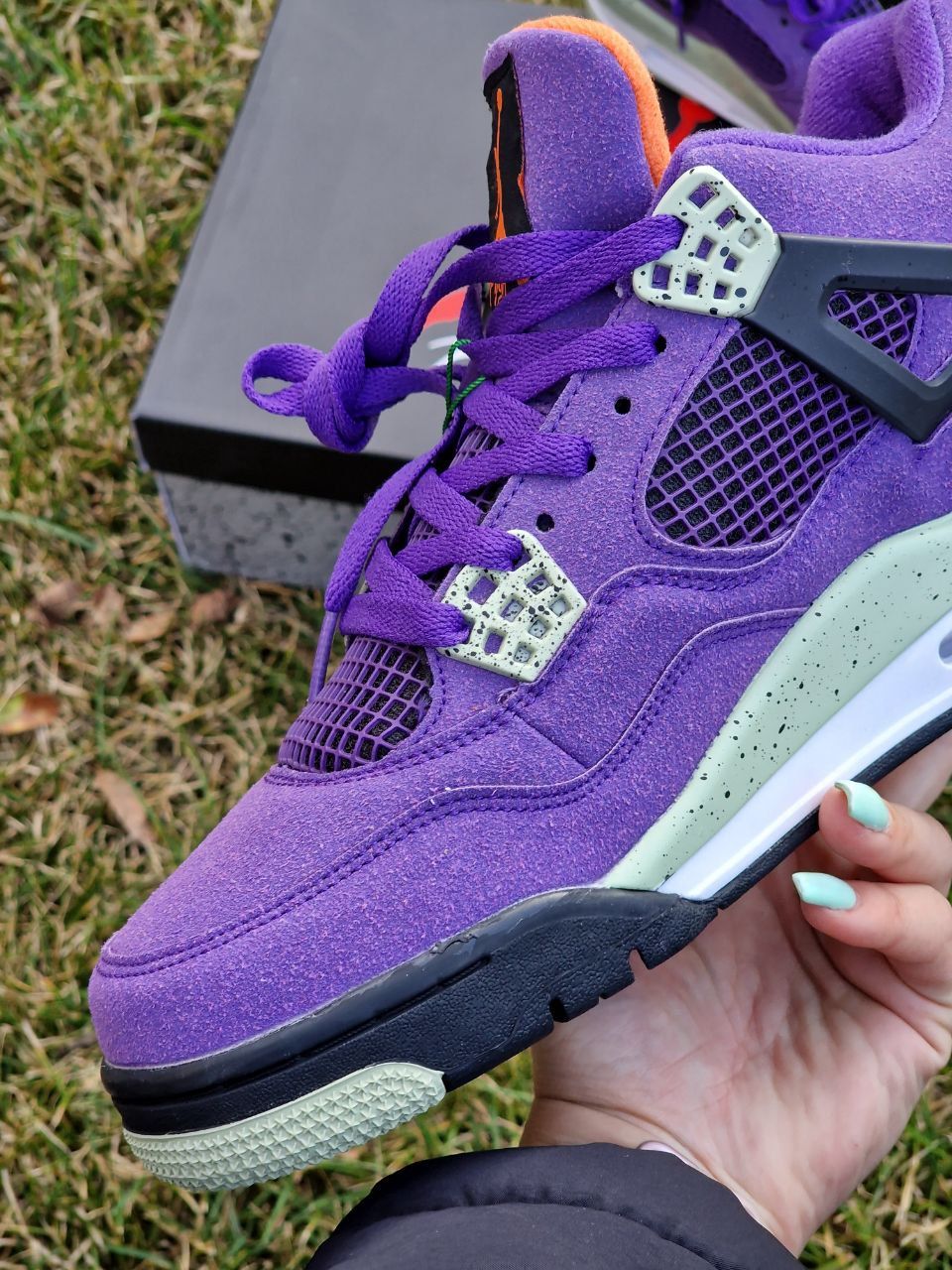 Jordan 4 canyon purple