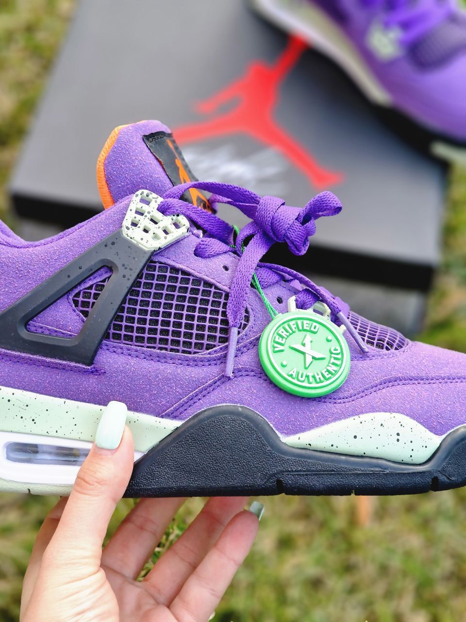 Jordan 4 canyon purple