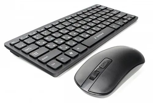 Комплект клавиатура и мышь Gembird KBS-9100 Black - купить в Computermarket.ru, цена на Мегамаркет