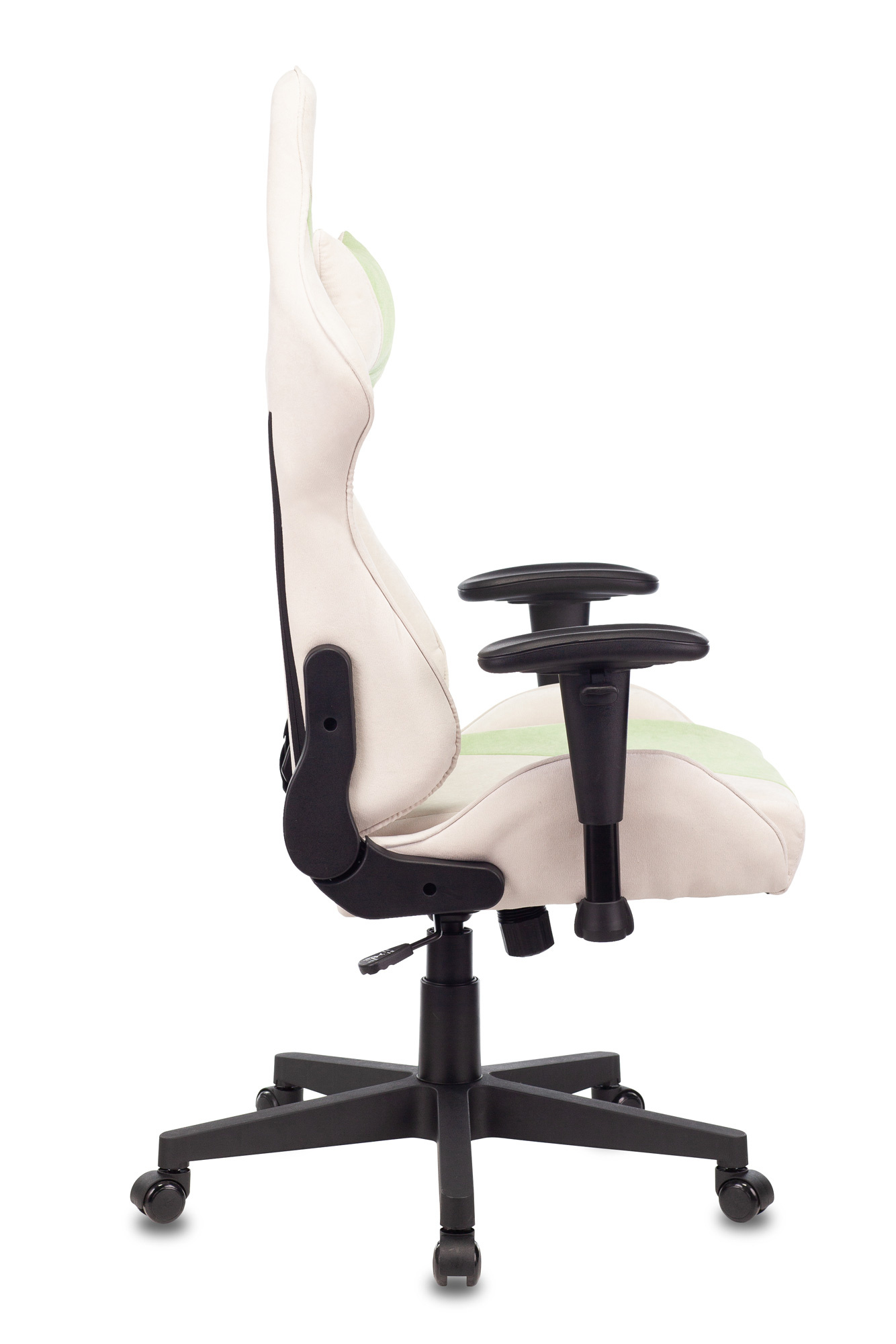 Кресло игровое ZOMBIE VIKING X белый/зеленый