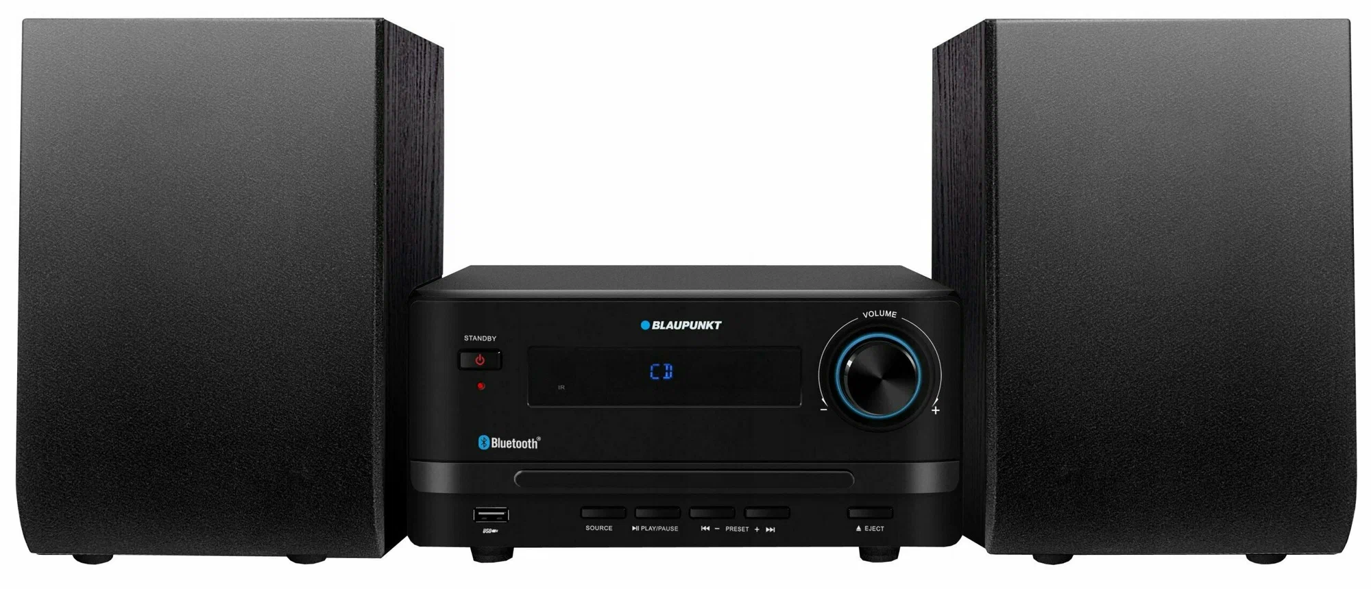 Музыкальный центр Blaupunkt MS14BT Black, купить в Москве, цены в интернет-магазинах на Мегамаркет