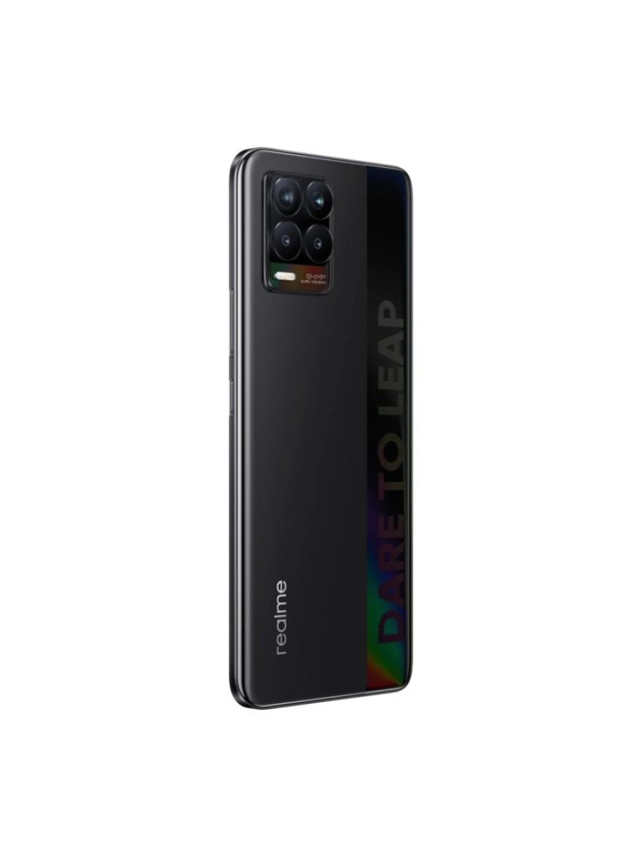 Смартфон Realme 8 6/128GB Cyber Black (RMX3085) – купить в Москве, цены в  интернет-магазинах на Мегамаркет