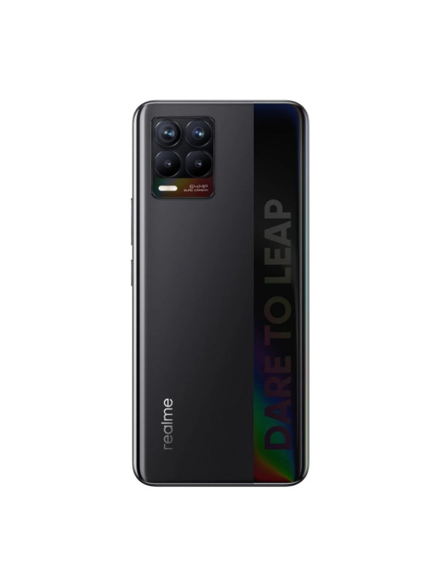 Смартфон Realme 8 6/128GB Cyber Black (RMX3085) – купить в Москве, цены в  интернет-магазинах на Мегамаркет