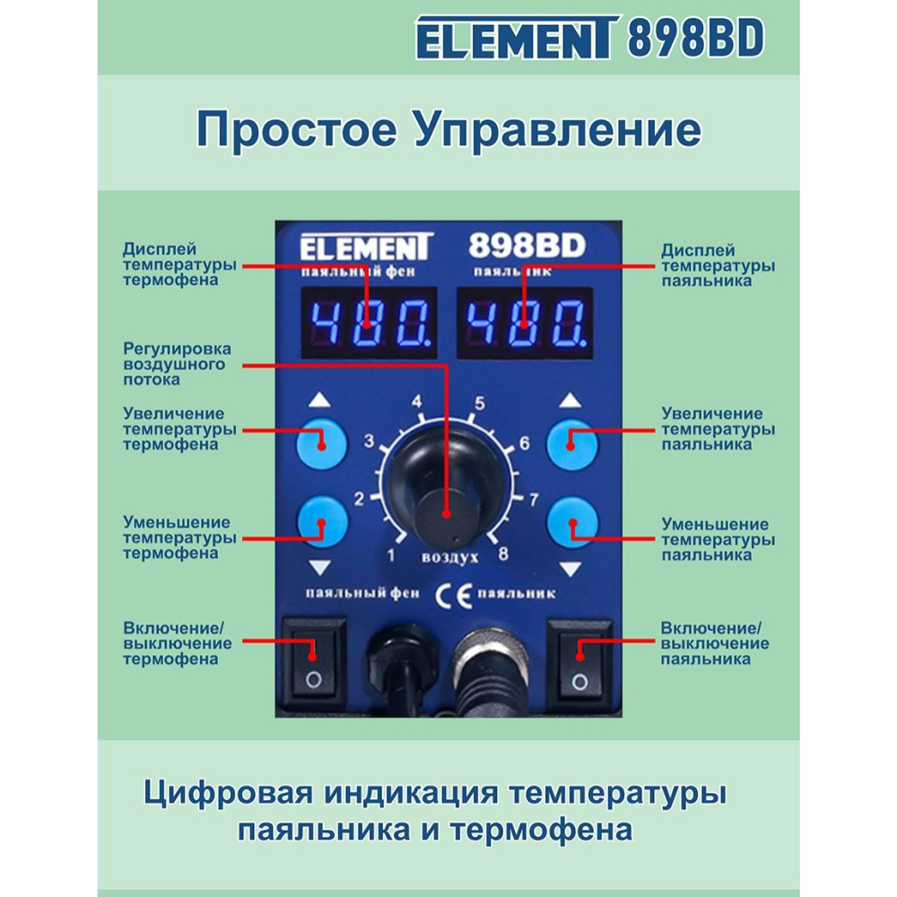 Паяльная станция element 898bd. Паяльная станция 898. Element 898bd ремонт. Element 898bd не включается.