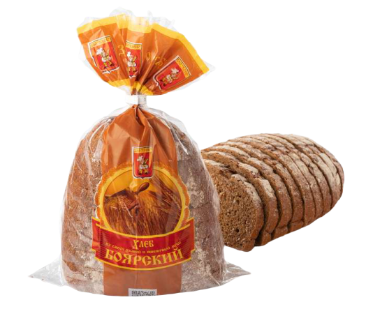 Хлеб серый, ЗАО Хлеб, Боярский, подовый 250 г