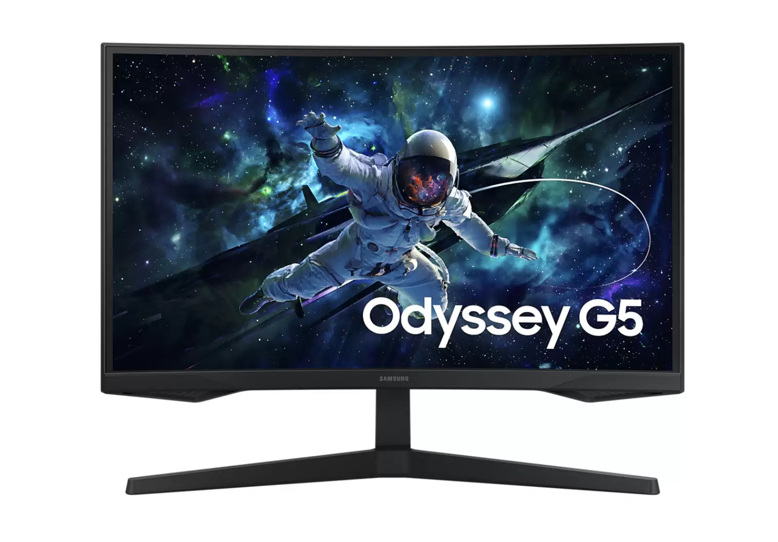 27" Монитор Samsung Odyssey G5 S27CG550EI черный 165Hz 2560x1440 VA, купить в Москве, цены в интернет-магазинах на Мегамаркет