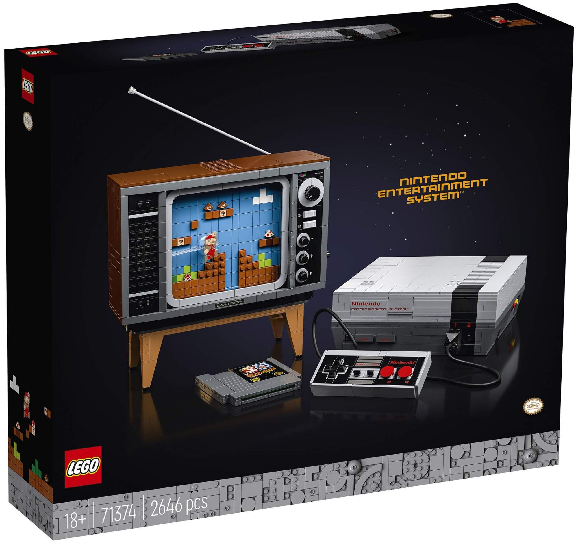 The lego nintendo entertainment hot sale system