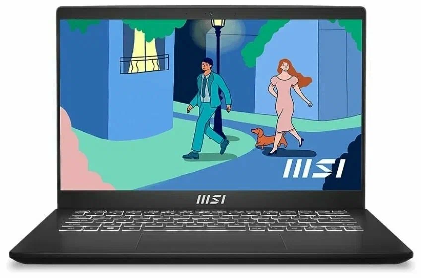 Ноутбук MSI Modern 14 C7M-250XRU Black (9S7-14JK12-250), купить в Москве, цены в интернет-магазинах на Мегамаркет