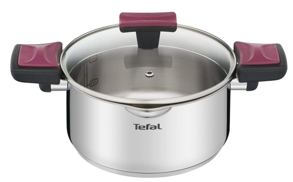 Кастрюля Tefal G7234474 2,9 л серебристый - купить в М.видео, цена на Мегамаркет