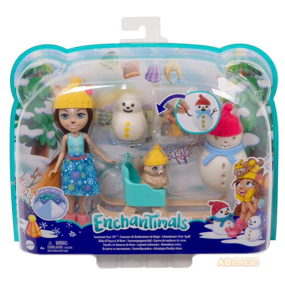 Купить игровой набор Mattel Enchantimals кукла+питомец с аксессуарами в  ассортименте, цены на Мегамаркет