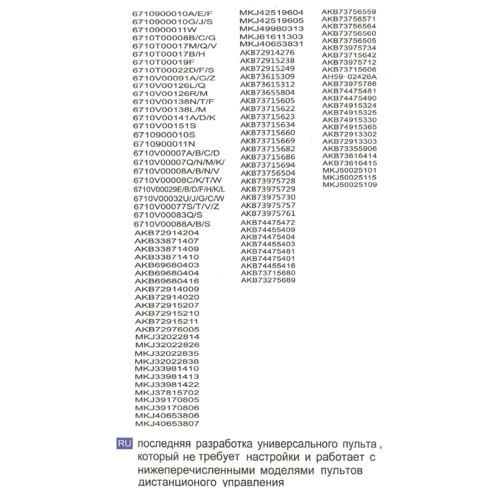 Пульт универсальный ClickPdu RM-L1162 (HOD814) для телевизоров LG - отзывы  покупателей на маркетплейсе Мегамаркет | Артикул: 600004995961