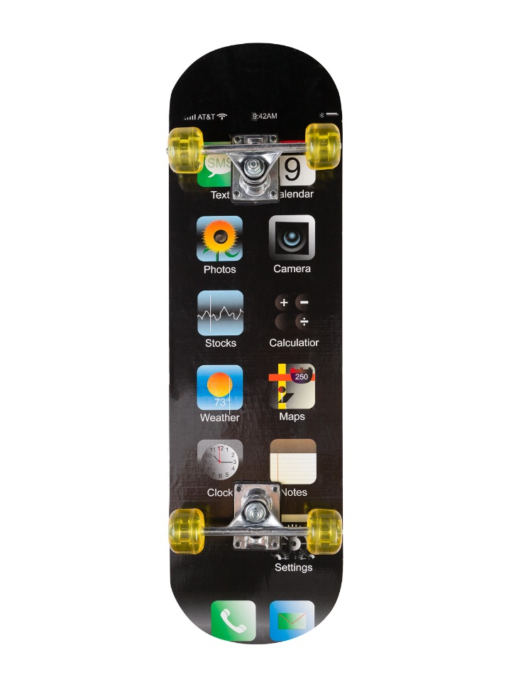 Скейтборд SXRIDE JST71 Smartphone PU, 71х20х8,5 см JST71PU02