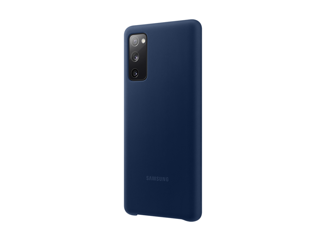 Чехол Samsung Silicone Cover для Galaxy S20 FE Dark Blue (EF-PG780TNEGRU)