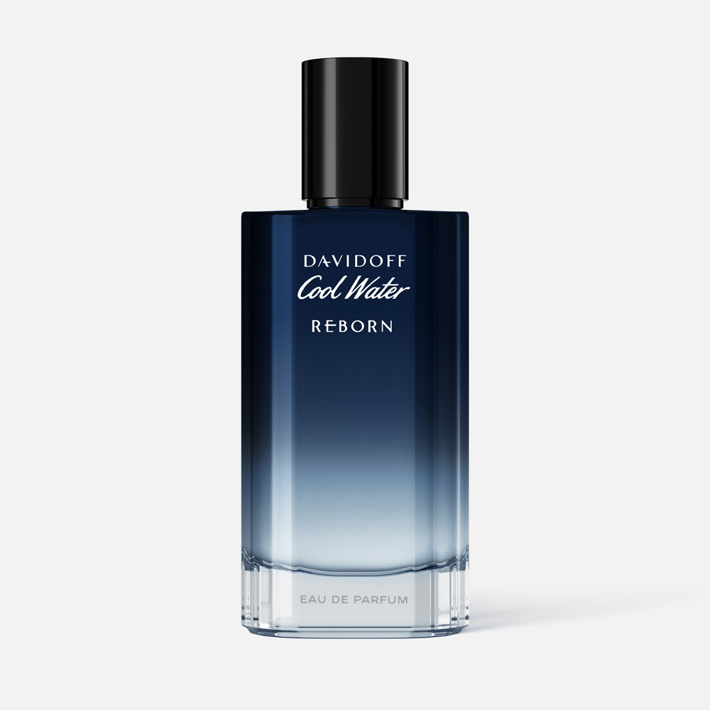 Вода парфюмерная Davidoff Cool Water Reborn мужская, 50 мл - купить в Мегамаркет Москва, цена на Мегамаркет