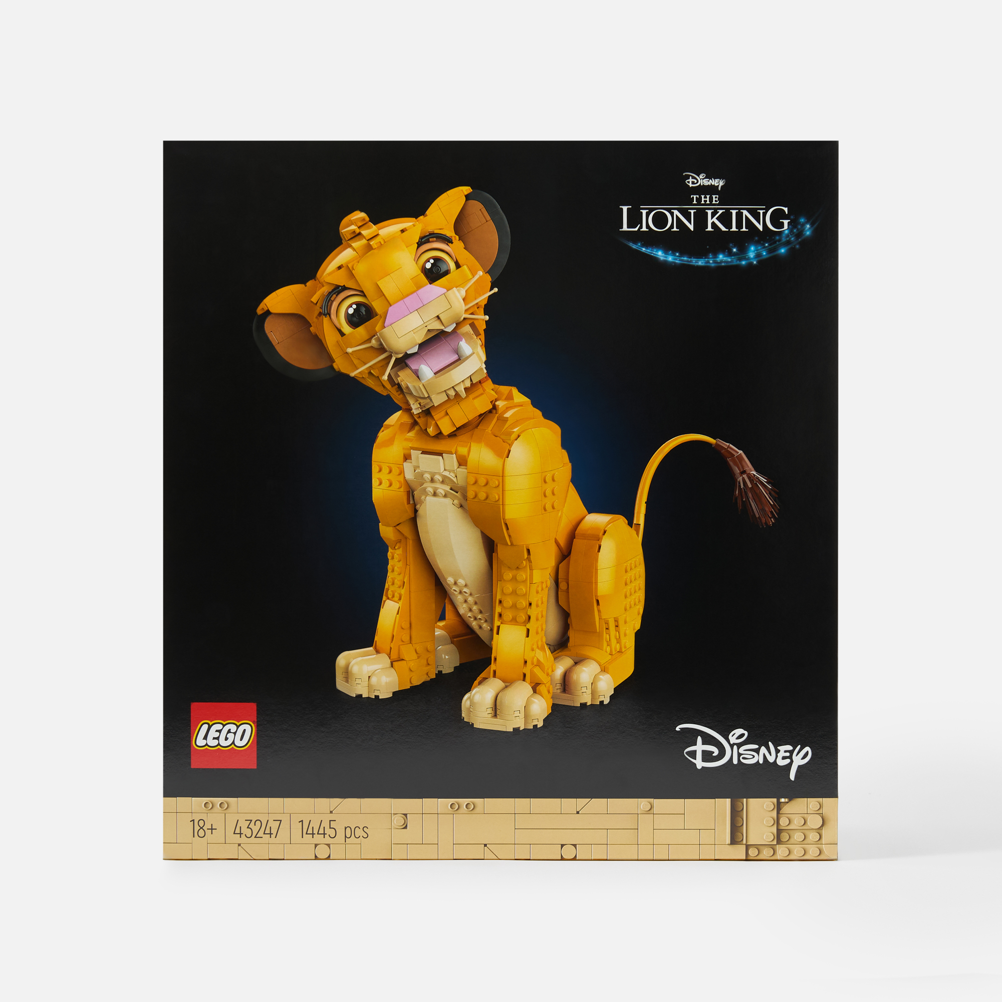 Купить конструктор Lego Disney Корль Лев: молодой Симба, 1445 деталей, 43247, цены на конструкторы в интернет-магазинах на Мегамаркет