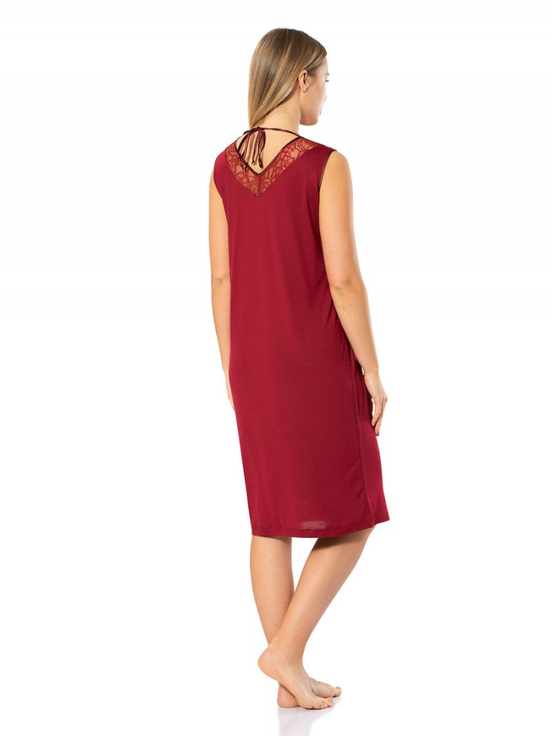 Ночная сорочка женская Turen 3285 красная XL