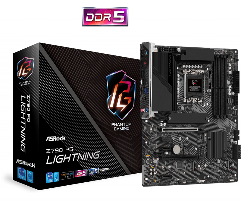 Материнская плата ASRock Z790 PG LIGHTNING, купить в Москве, цены в интернет-магазинах на Мегамаркет