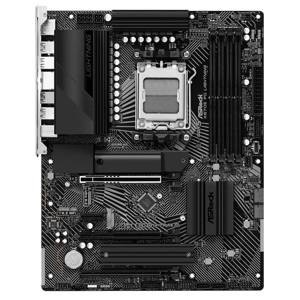 Материнская плата ASRock X670E PG LIGHTNING - купить в cenam.net (восток), цена на Мегамаркет