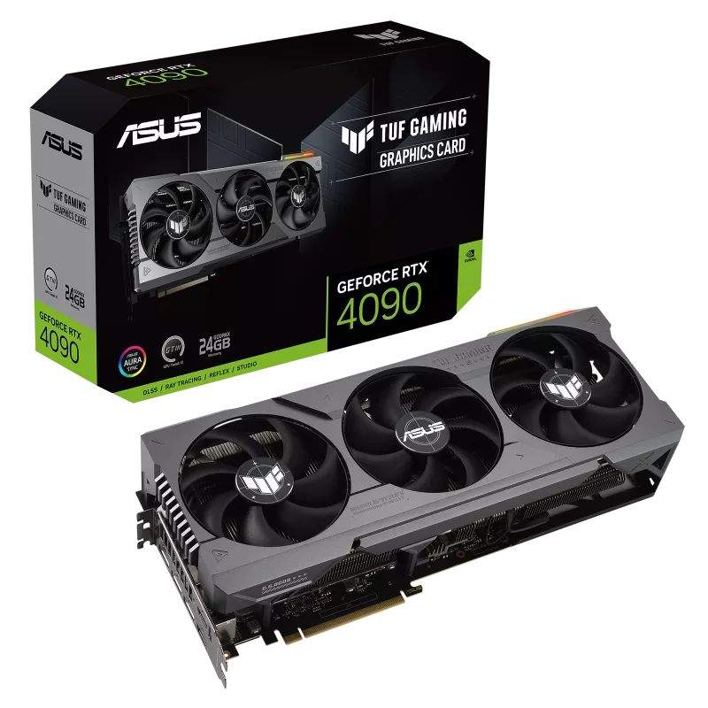 Видеокарта ASUS NVIDIA GeForce RTX 4090 TUF Gaming OC (TUF-RTX4090-O24G-Gaming) - купить в Онлайн, цифровой центр, цена на Мегамаркет