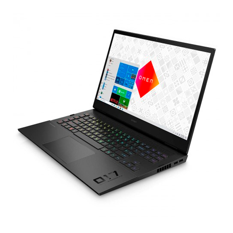 Игровой ноутбук HP Omen 17-ck0058ur Black (5D5G2EA)